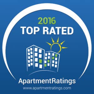 2016 Top Rated ApartmentRatings award
