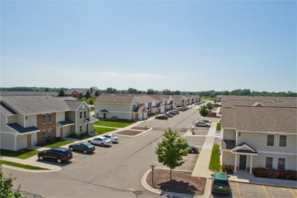 Meadows Crossing parking